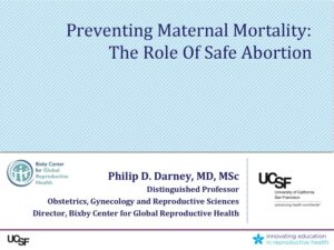 Week 1- PreventingMaternalMortality (Darney)