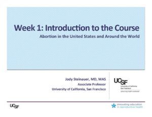 Week1- Intro to the Course (Steinauer)